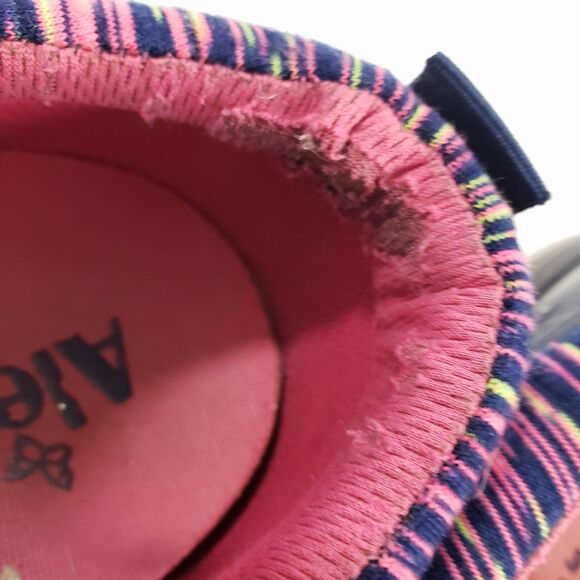 Alegria Traq Womans Blue and Pink Sneakers, Size 39 - Picture 7 of 11